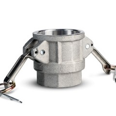 Камлоки алюминиевые серии D (приемная часть с внутренней резьбой)